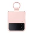 Funda de silicona Samsung Galaxy Z Flip4 Rosa