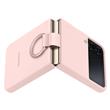 Funda de silicona Samsung Galaxy Z Flip4 Rosa
