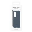 Funda Leather Samsung para Galaxy Z Fold4 Gris