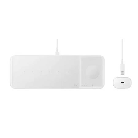 Cargador Wireless Samsung Trio Blanco 